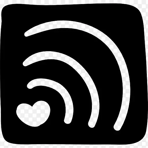 Wi-Fi的爱情信号图标