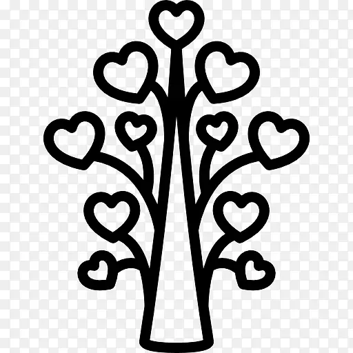 爱情的树图标
