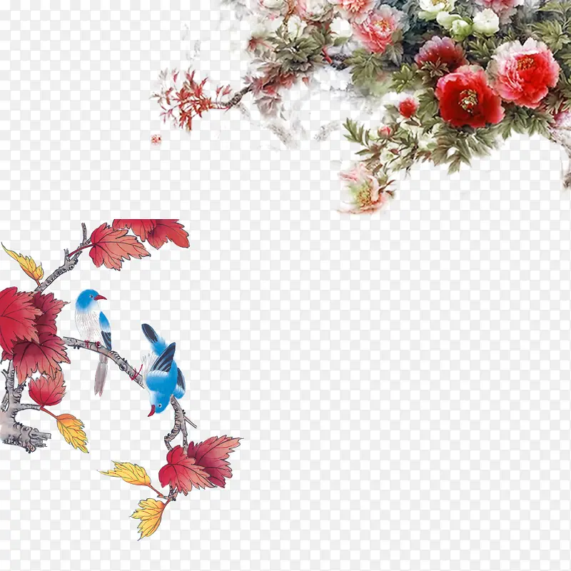 中国风花鸟