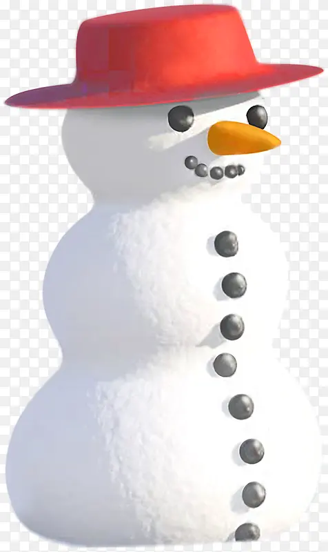 雪人特效冬季背景