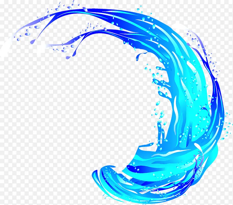 水花效果