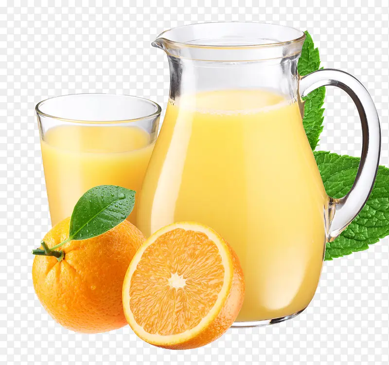 橙汁图案