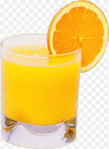 橙果汁杯