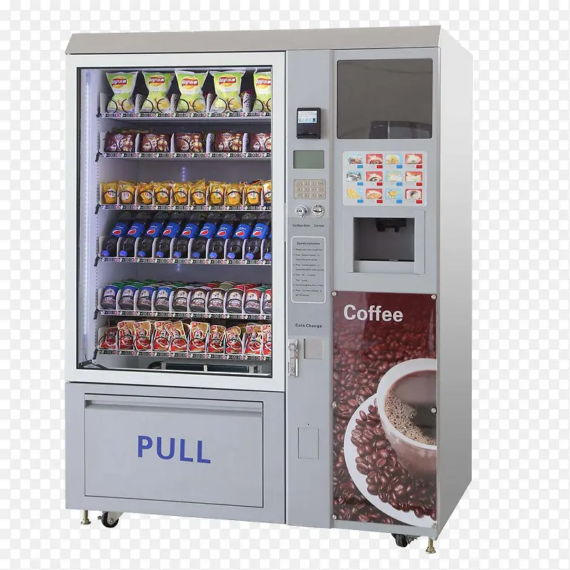 饮料装饰自动售货机