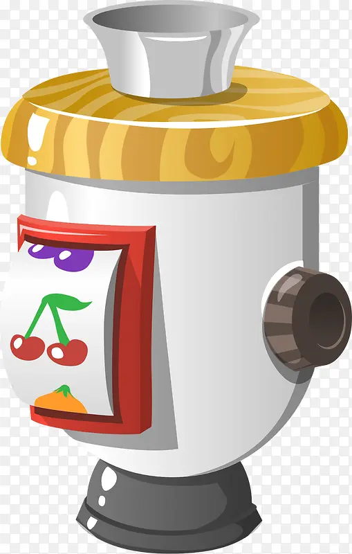 卡通水果榨汁机