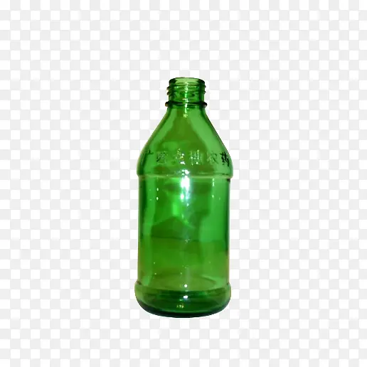绿色的塑料瓶