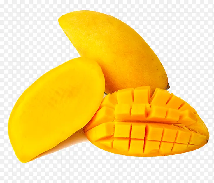 黄色的芒果水果