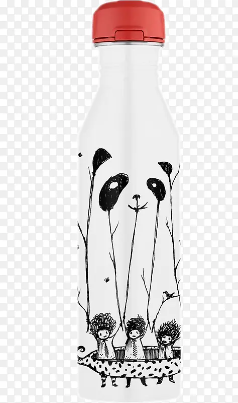 熊猫牌子个性饮料瓶