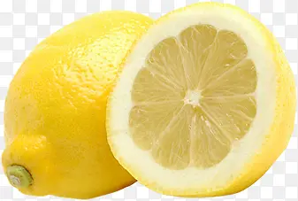 新鲜柠檬水果食物