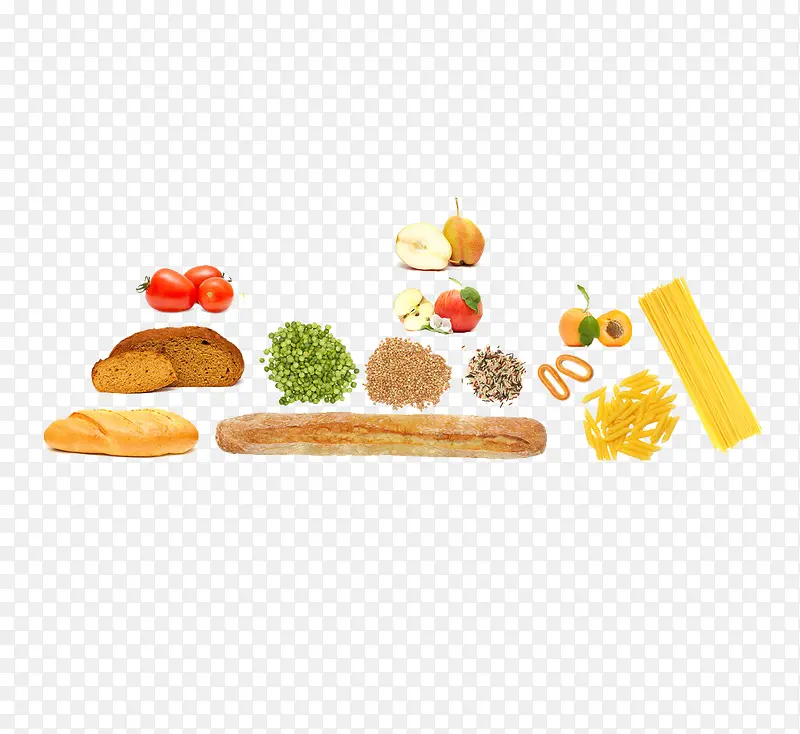 谷物蔬果食物图