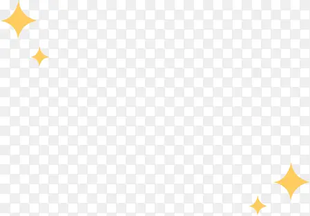 黄色闪光星星图片
