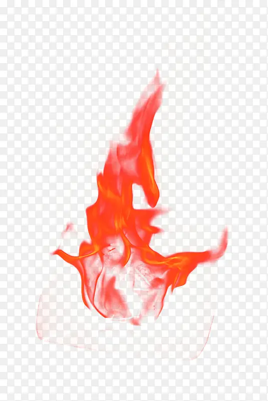 红色火焰素材图片