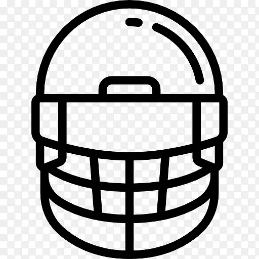 美式橄榄球头盔图标