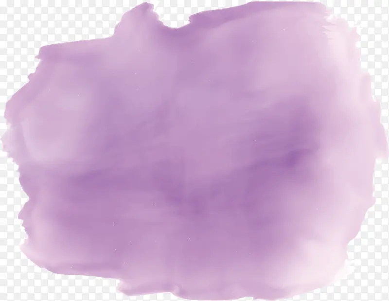 紫色水彩晕染