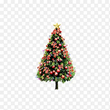 五角星圣诞树
