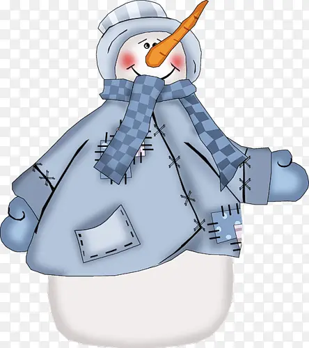 卡通雪人