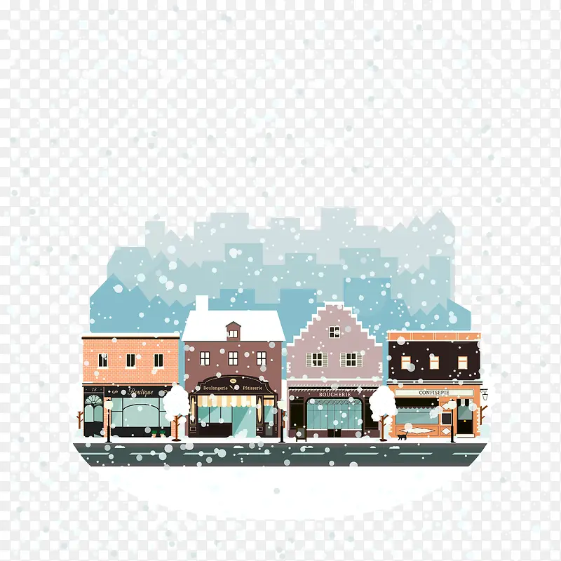 冬日雪景