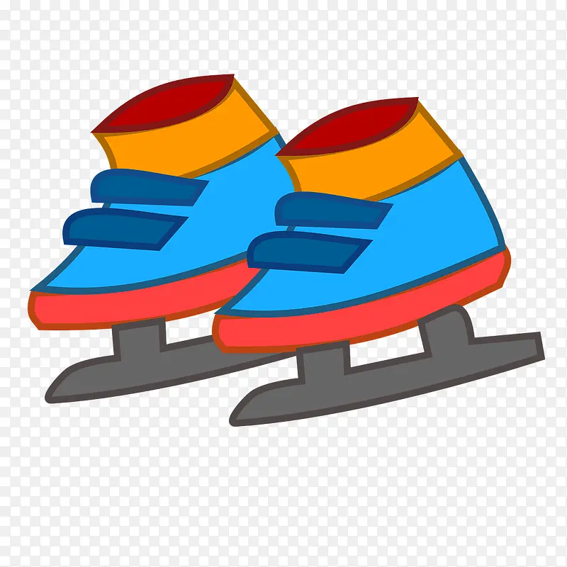 一双滑冰鞋