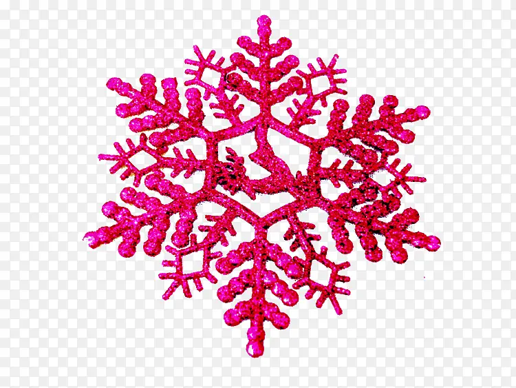 圣诞节大雪花图案