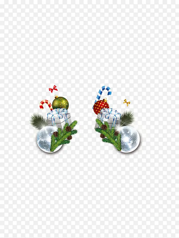 圣诞蓝色炫光雪花缤纷宣传海报