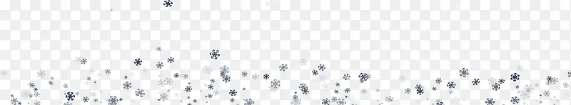 蓝色雪花圣诞装饰