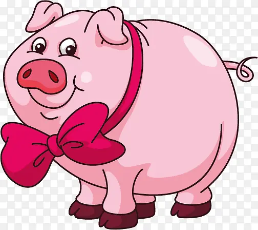 粉色猪猪