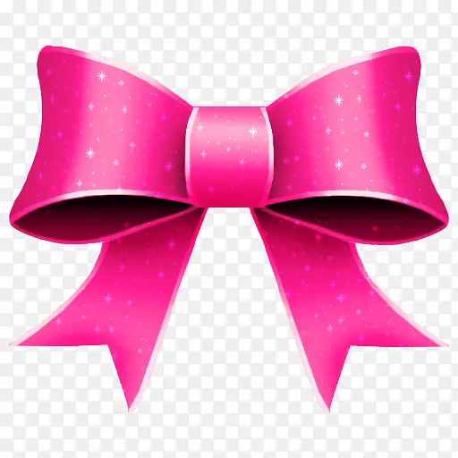 可爱的粉色蝴蝶结 icon