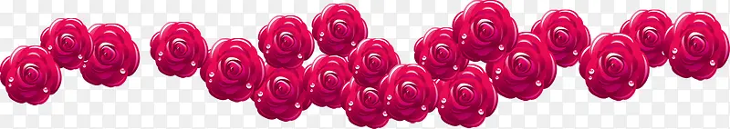 情人节红色玫瑰花素材