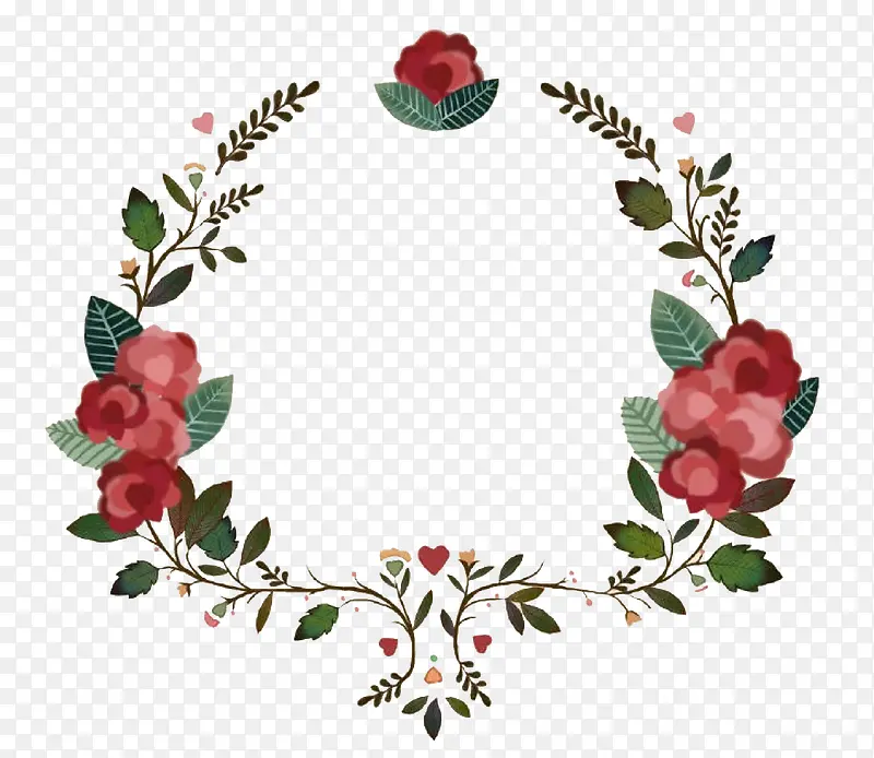 玫瑰花环