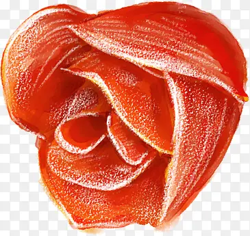 红色玫瑰边框花纹图片