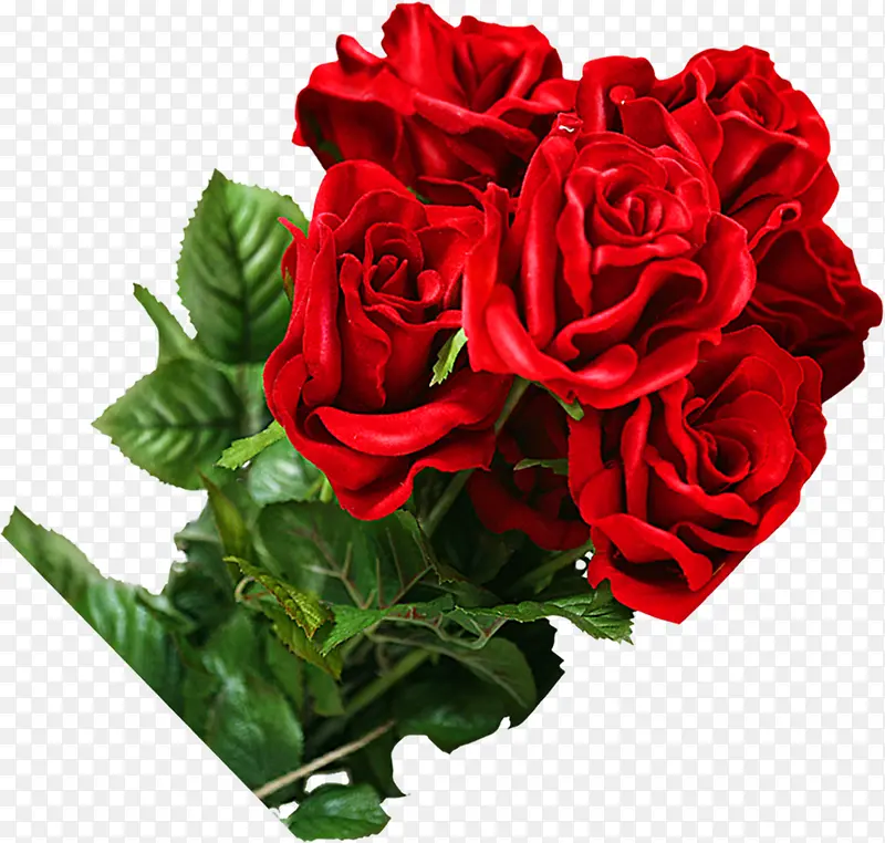 红玫瑰花束婚礼素材