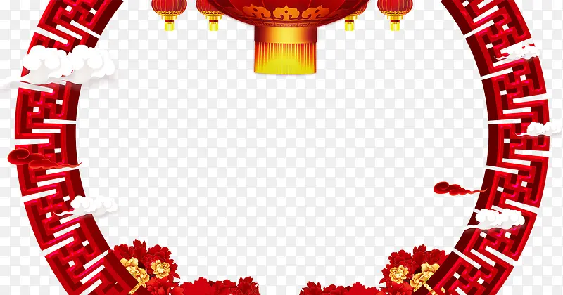 新年装饰中国风边框