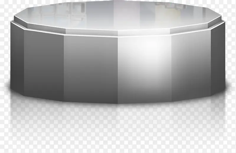 灰色圆形舞台设计