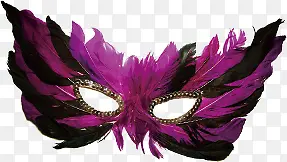 紫色舞台面具图片