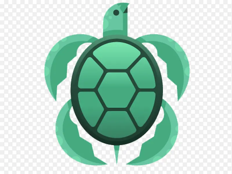 绿色水龟