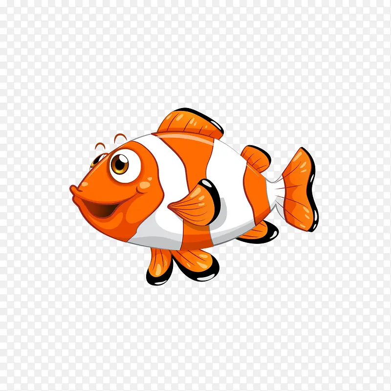 橙白色的鱼