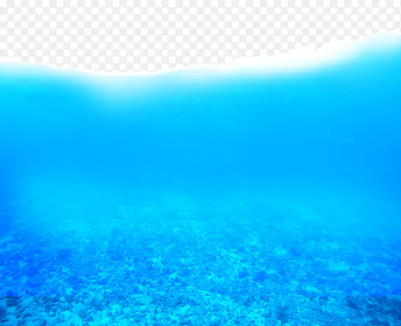 蓝色的海洋