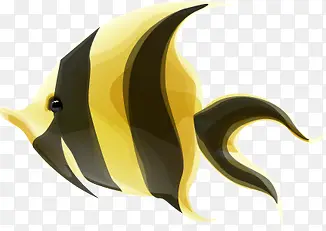 海报夏日热带海洋小鱼