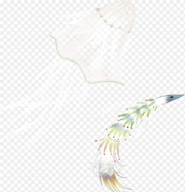 手绘卡通鲸鱼创意