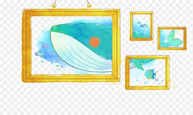 画框里的鲸鱼