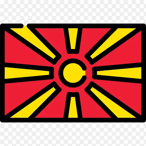 马其顿共和国图标