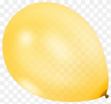 黄色卡通气球装饰