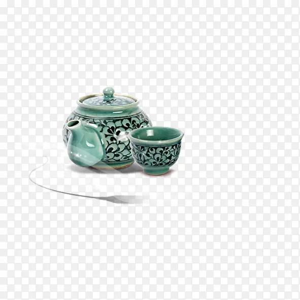 复古陶瓷茶具