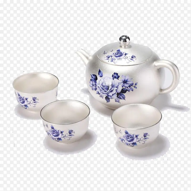 山茶花样式茶具