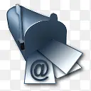 邮件信封消息电子邮件信板岩