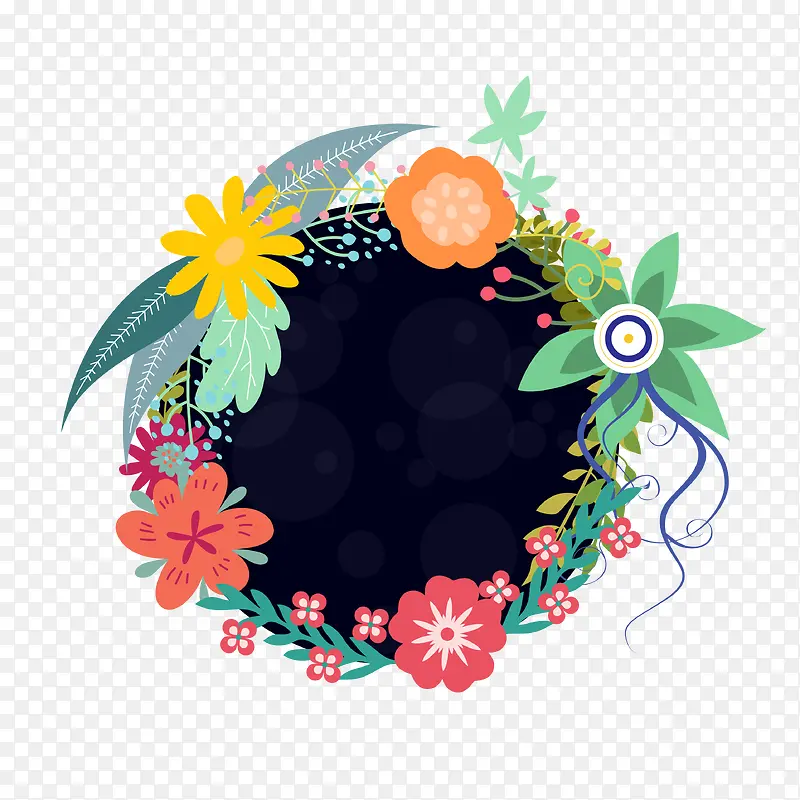 花团手绘设计
