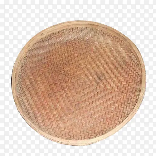 一个圆形竹框图片素材