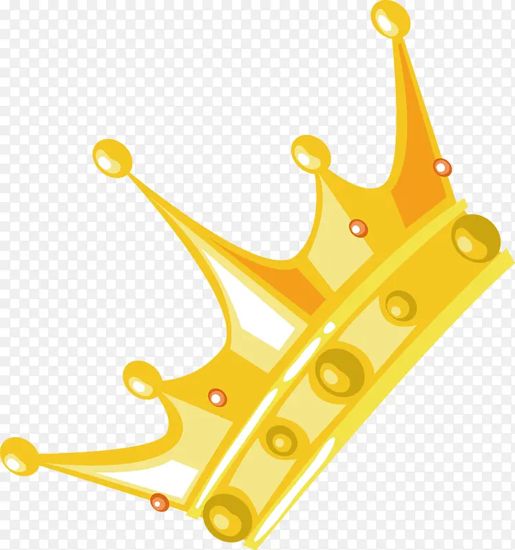 皇冠装饰设计矢量
