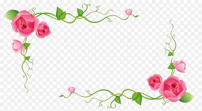 鲜花花边