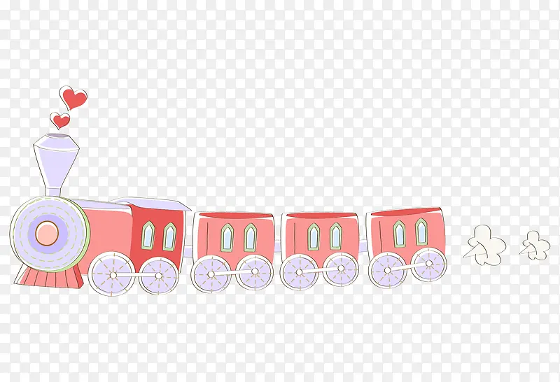 粉色的火车
